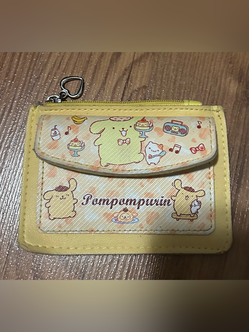 Sanrio Pompompurin Yellow Small Pet Accessory Wallet